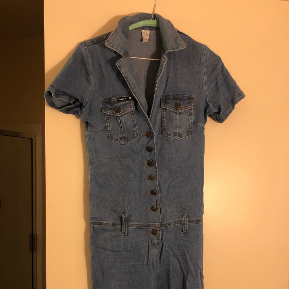 Frankie B Denim Jumpsuit